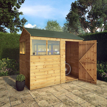 Mercia 8 x 6 Modular Shiplap Apex Shed