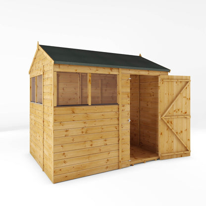 Mercia 8 x 6 Modular Shiplap Apex Shed