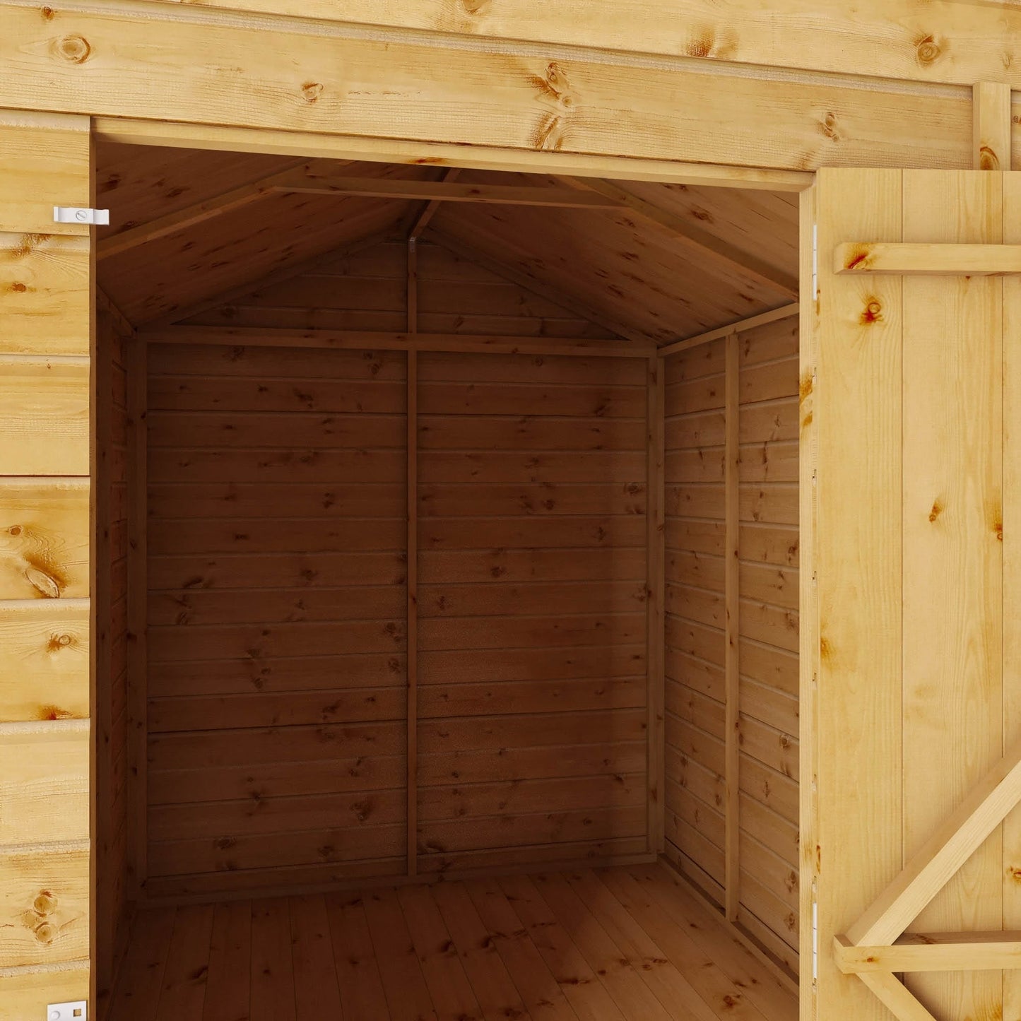 Mercia 8x6 Modular Shiplap Apex - Windowless