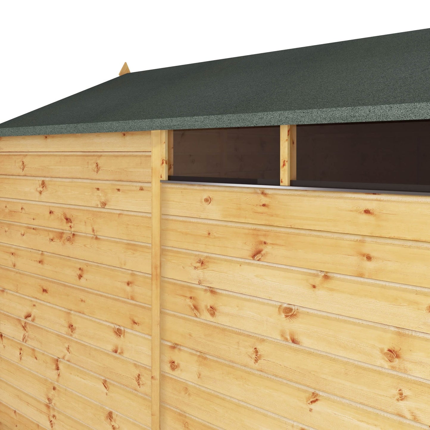 Mercia 8x6 Security Shiplap Apex Shed