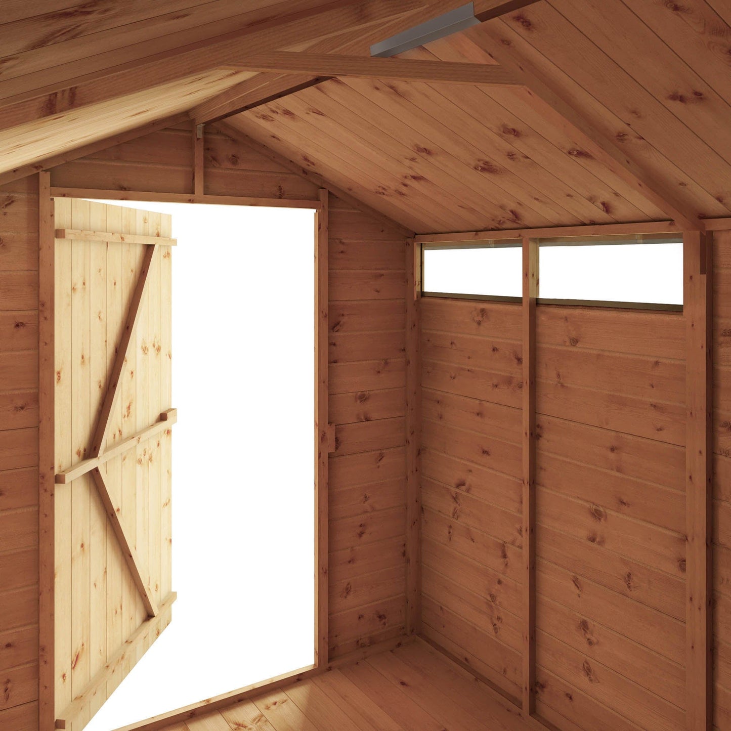 Mercia 8x6 Security Shiplap Apex Shed