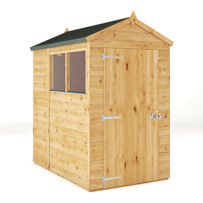 Mercia The Woodsman 6x4 Shiplap Apex Wooden Shed