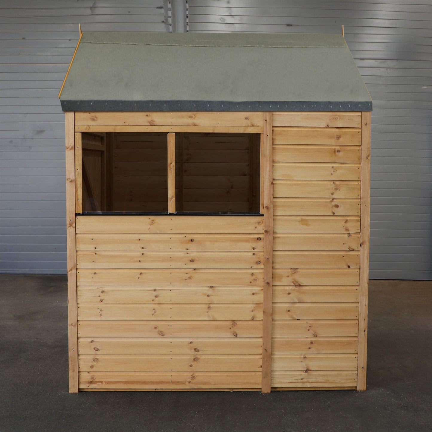 Mercia The Woodsman 6x4 Shiplap Apex Wooden Shed