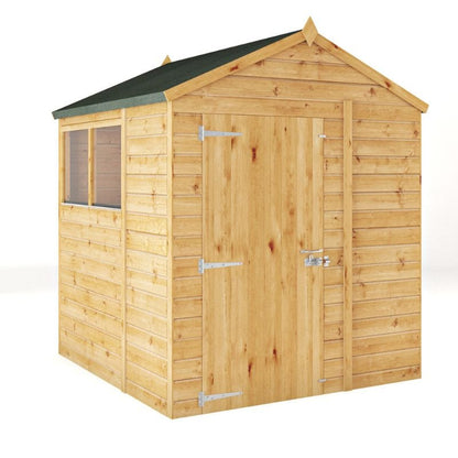 Mercia The Woodsman 6x6 Shiplap Apex Wooden Shed