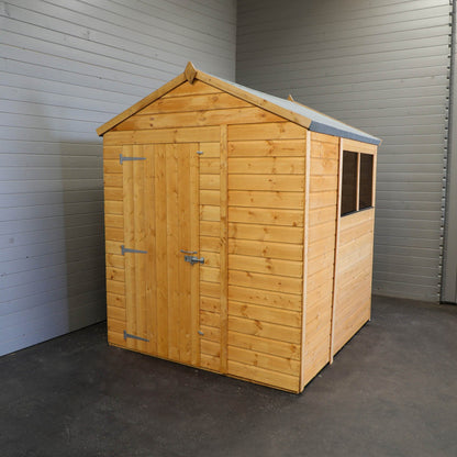 Mercia The Woodsman 6x6 Shiplap Apex Wooden Shed
