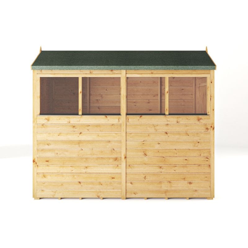 Mercia The Woodsman 8x4 Shiplap Apex Wooden Shed