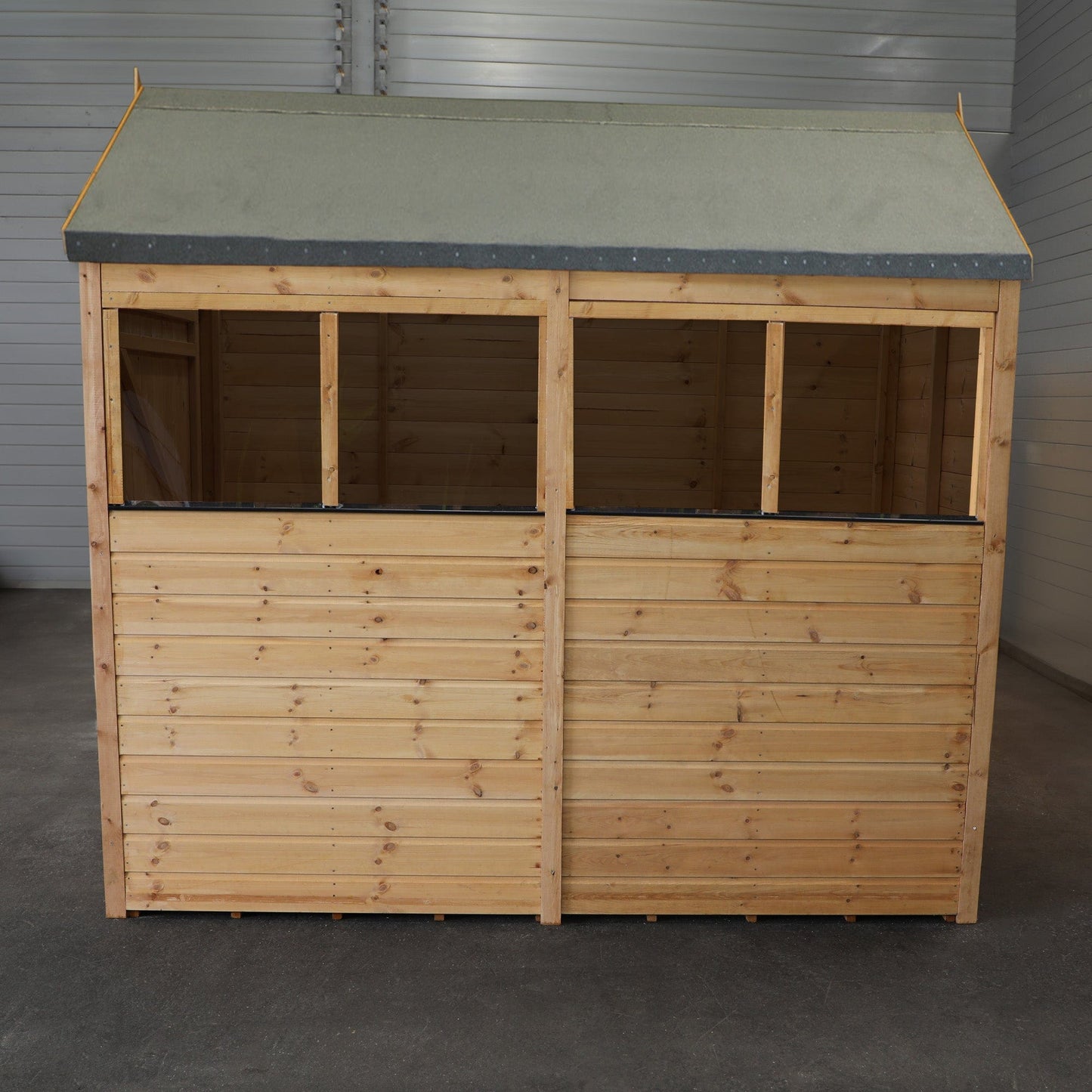 Mercia The Woodsman 8x4 Shiplap Apex Wooden Shed