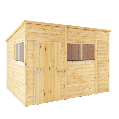Mercia 10 x 8 Woodsman Shiplap Pent Shed - Styrene