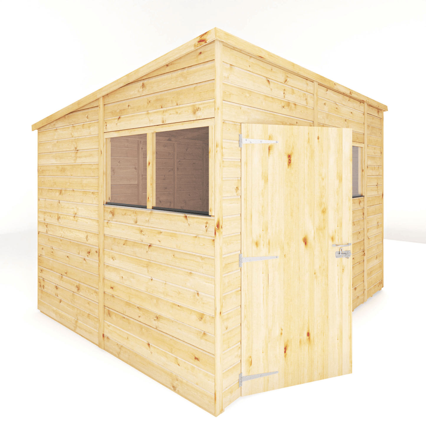 Mercia 10 x 8 Woodsman Shiplap Pent Shed - Styrene