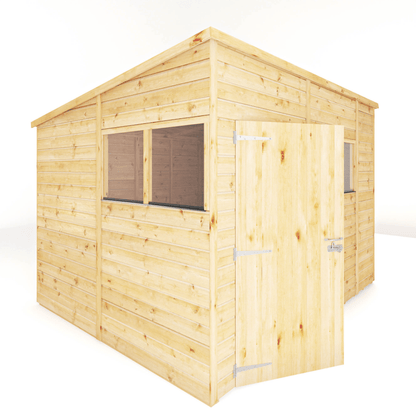 Mercia 10 x 8 Woodsman Shiplap Pent Shed - Styrene