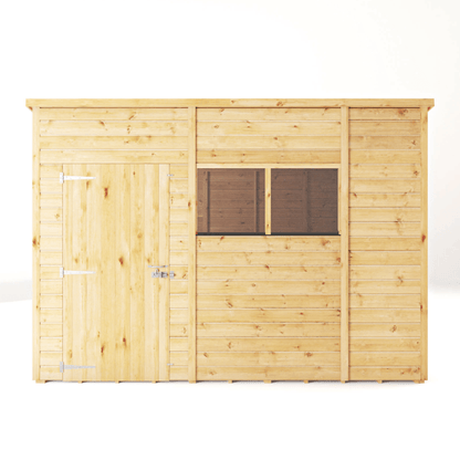 Mercia 10 x 8 Woodsman Shiplap Pent Shed - Styrene