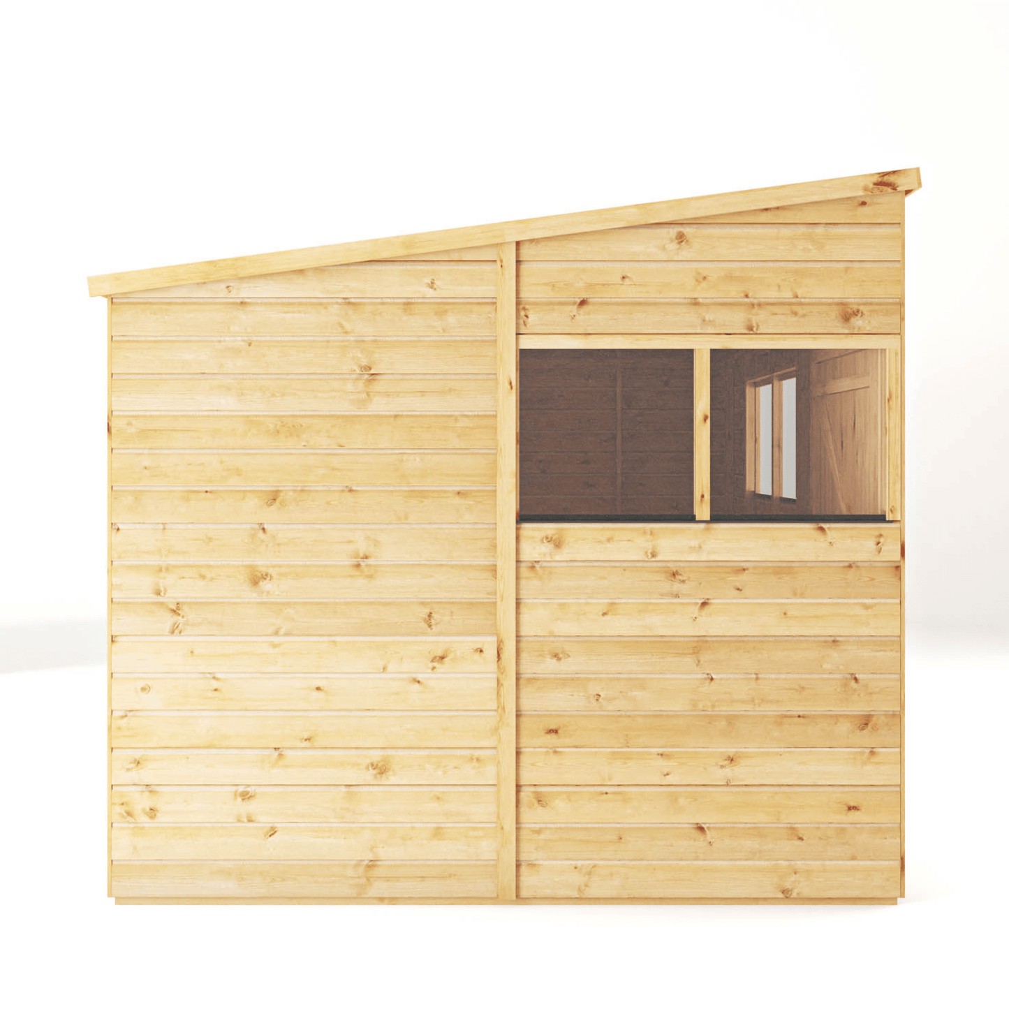 Mercia 10 x 8 Woodsman Shiplap Pent Shed - Styrene