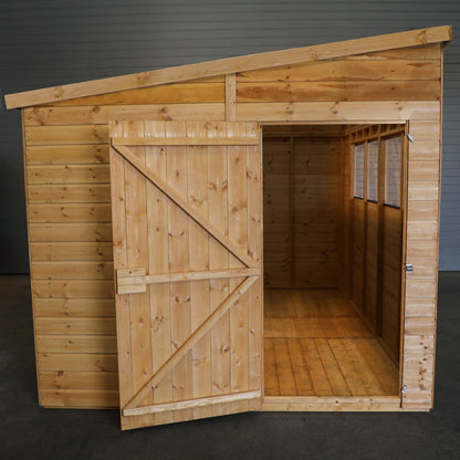 Mercia 10 x 8 Woodsman Shiplap Pent Shed - Styrene