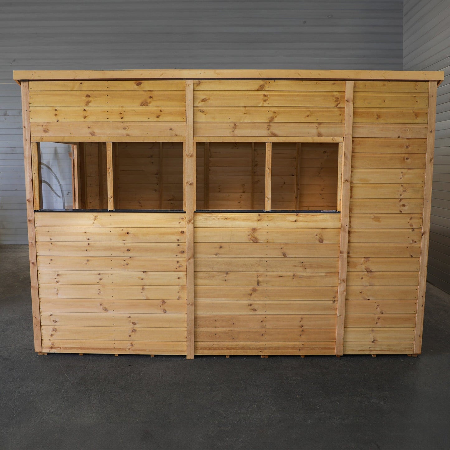 Mercia 10 x 8 Woodsman Shiplap Pent Shed - Styrene