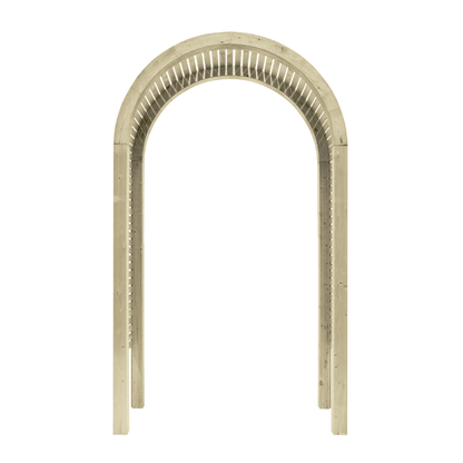 Shire 9 x 5 Contemporary Green Pressure Treated Garden Arch