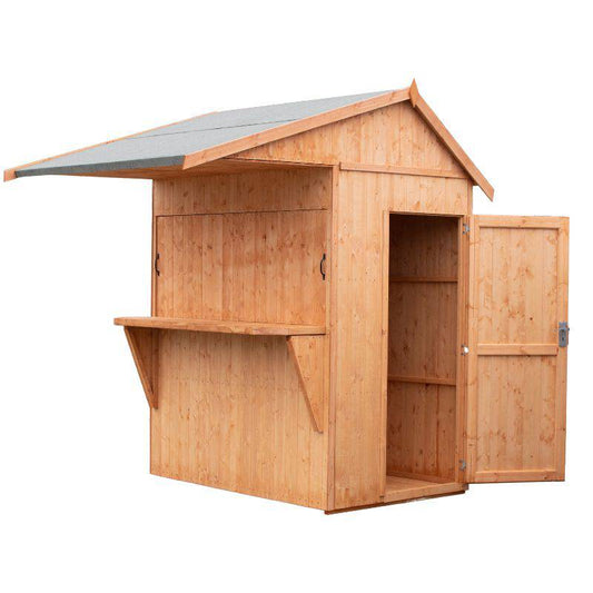 Shire 6x4 Apex Garden Bar