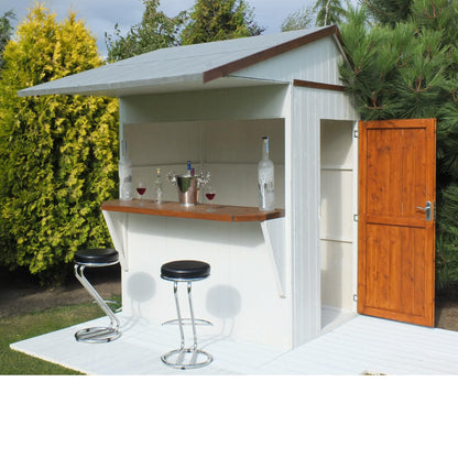 Shire 6x4 Apex Garden Bar