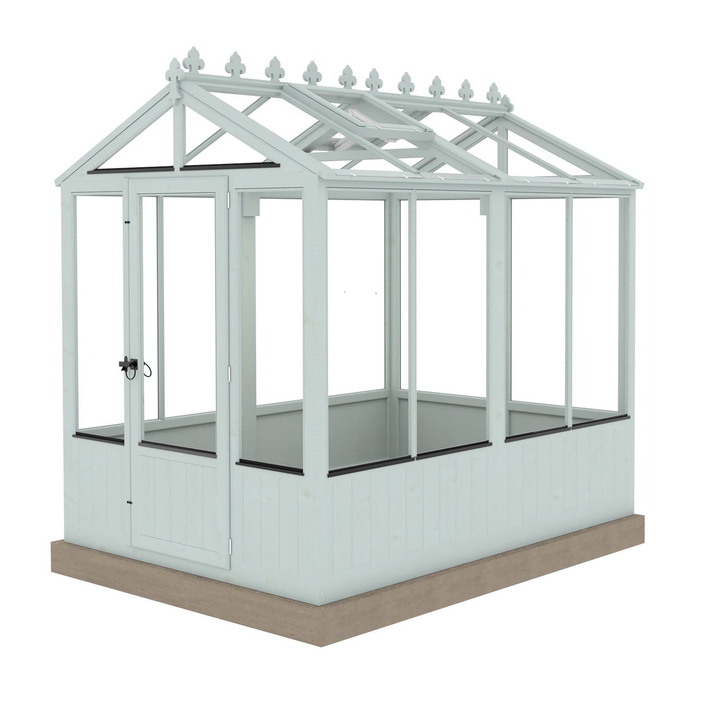 Shire Holkham 6 x 8 Wooden Greenhouse
