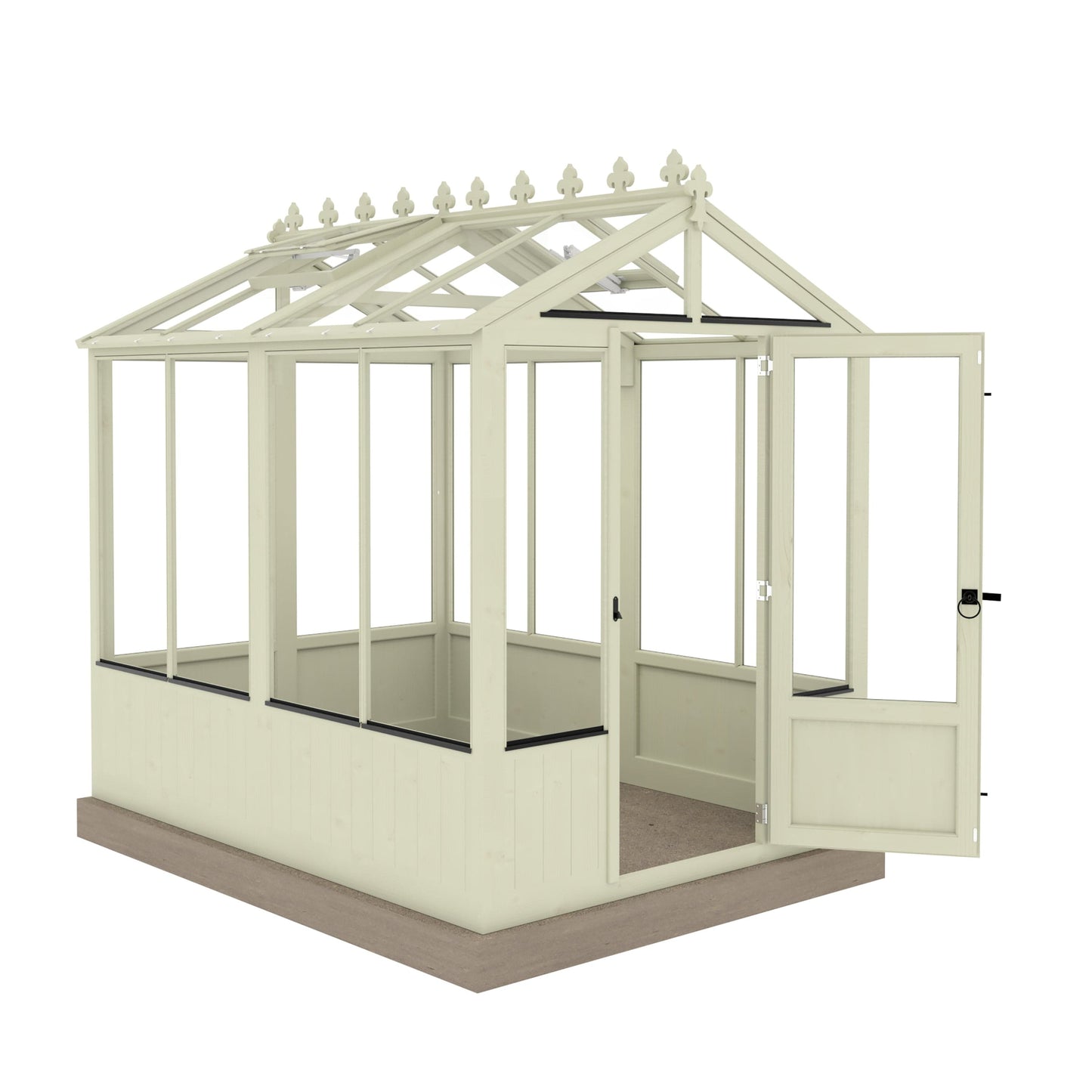 Shire Holkham 6 x 8 Wooden Greenhouse