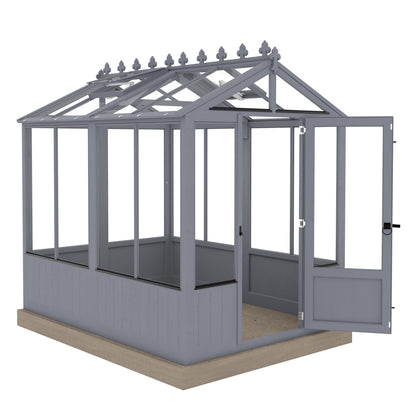 Shire Holkham 6 x 8 Wooden Greenhouse
