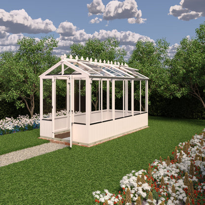 Shire Holkham 6 x 12 Wooden Greenhouse