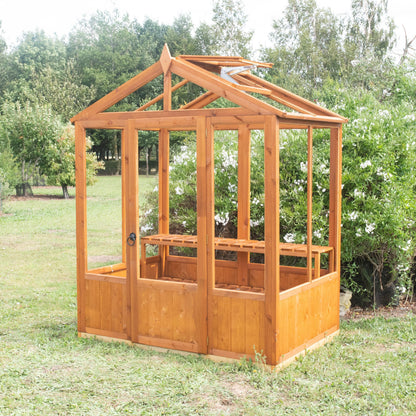 Shire Holkham 6 x 4 Wooden Greenhouse
