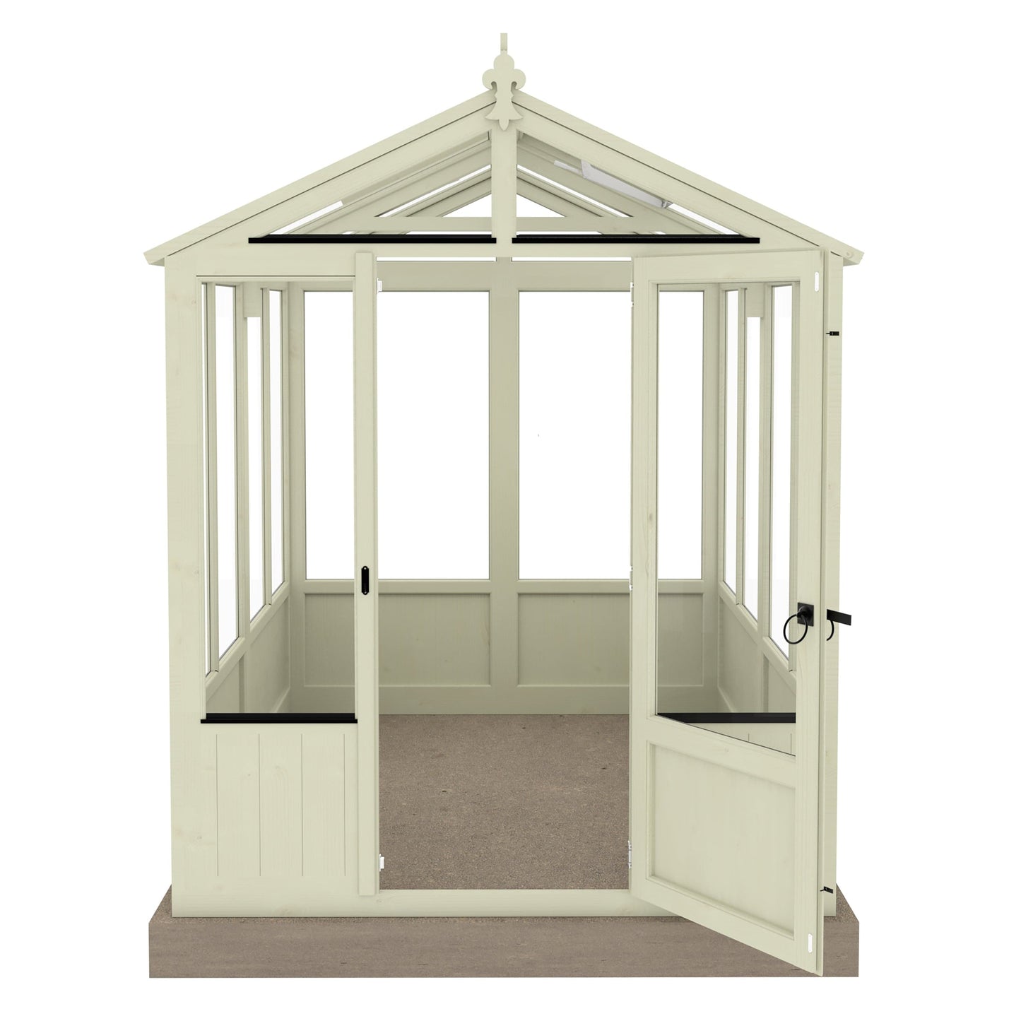 Shire Holkham 6 x 8 Wooden Greenhouse