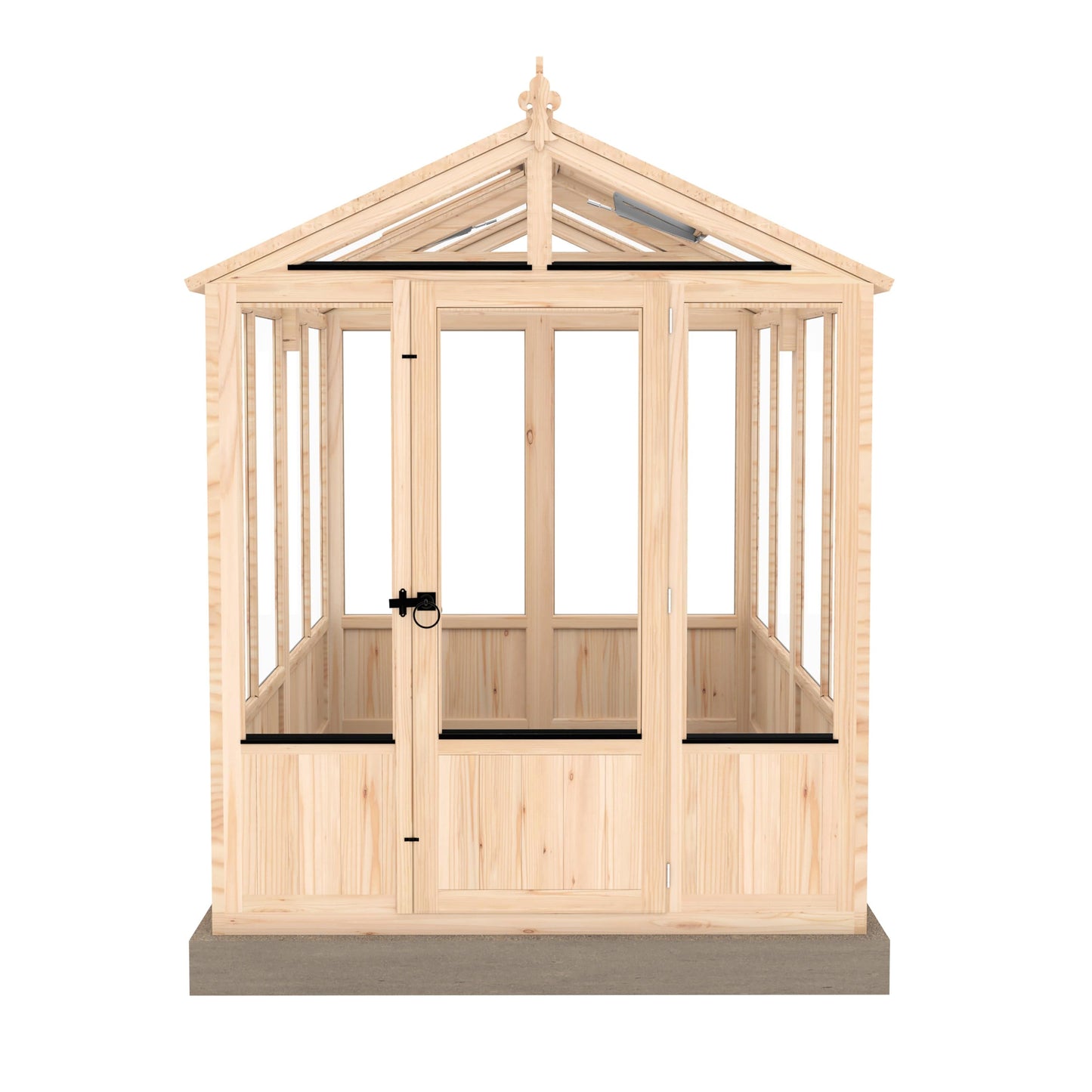 Shire Holkham 6 x 8 Wooden Greenhouse