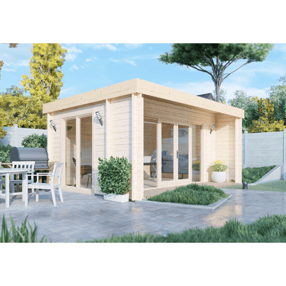 Shire Nuuk 16 x 13 44mm Log Cabin