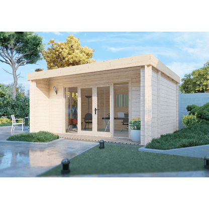 Shire Nuuk 16 x 13 44mm Log Cabin