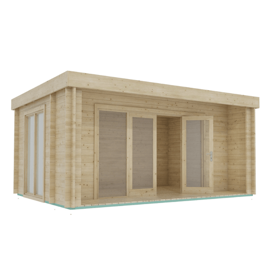 Shire Nuuk 16 x 13 44mm Log Cabin