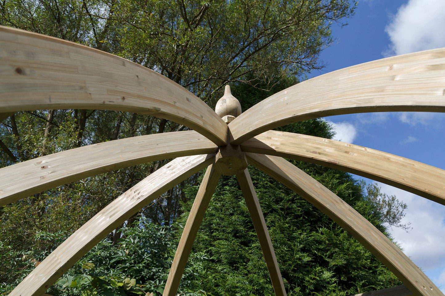 Apollo Pergola Wooden Dome-Shaped