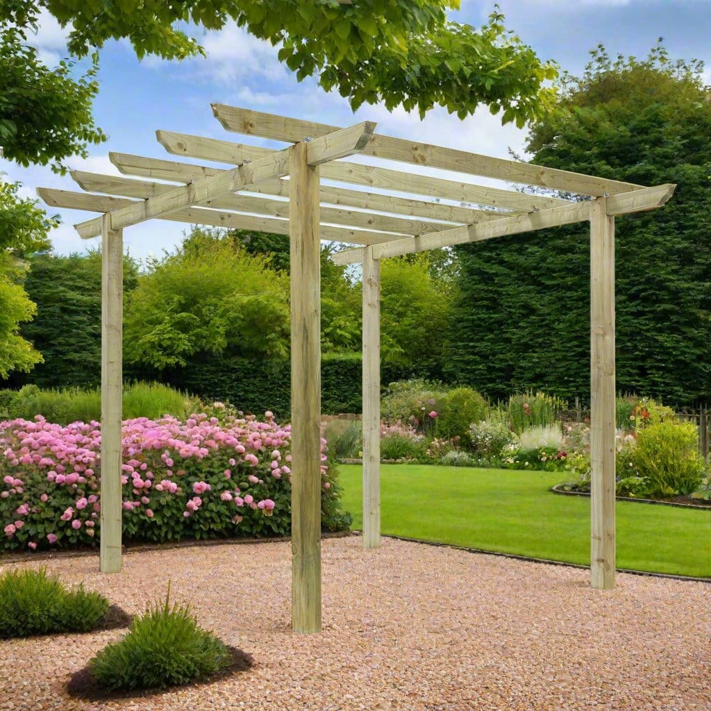 Shire Traditional Pergola 2.7m Posts