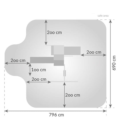 Shire Activer Playfort Grey & White Climbing Frame With Swing & Slide