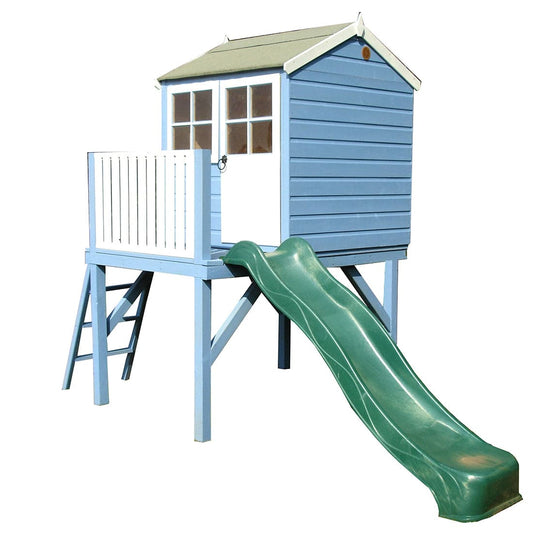 Shire 6 x 4 Bunny Playhouse with Platform & Slide