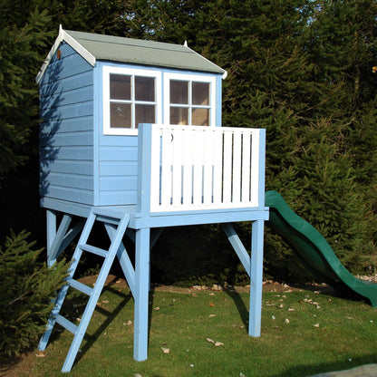 Shire 6 x 4 Bunny Playhouse with Platform & Slide