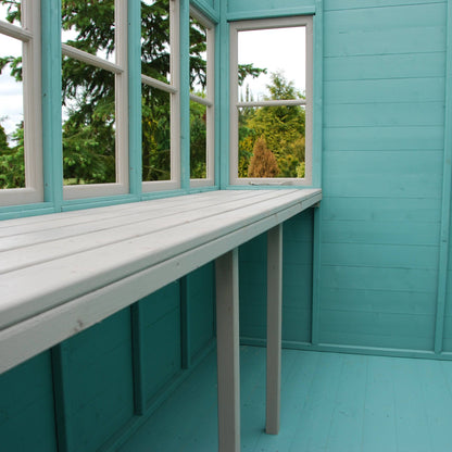 Shire 8x6 Sun Pent Potting Shed