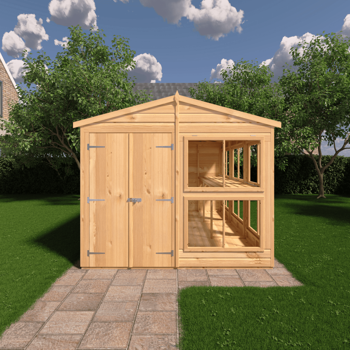 Shire Sun Hut 8 x 12 Potting Shed