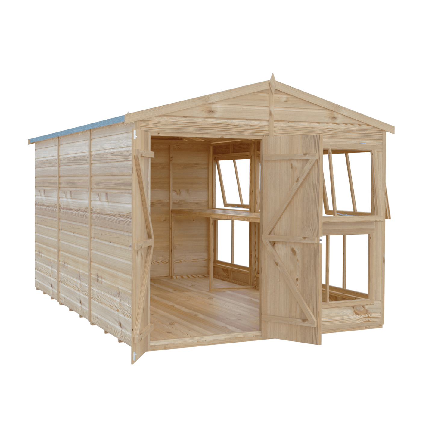 Shire Sun Hut 8 x 12 Potting Shed