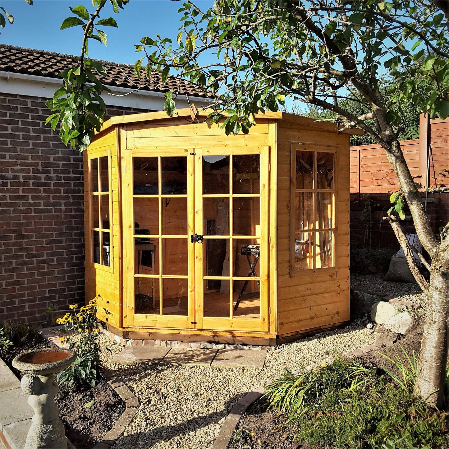 Shire Hampton 7x7 Corner Summerhouse