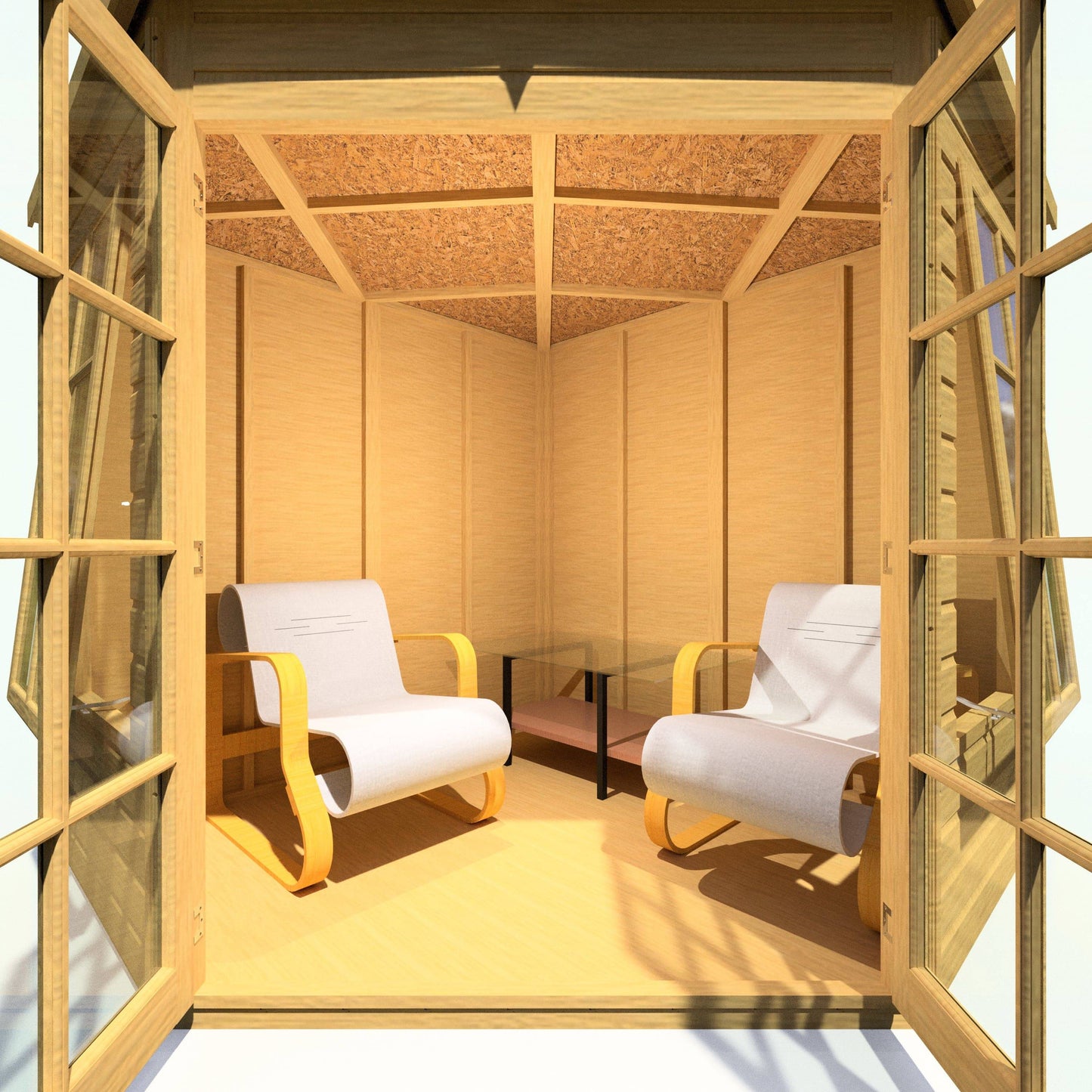 Shire Hampton 7x7 Corner Summerhouse