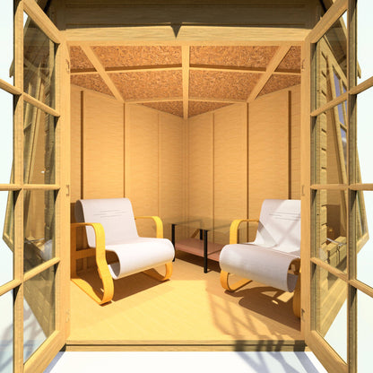 Shire Hampton 7x7 Corner Summerhouse