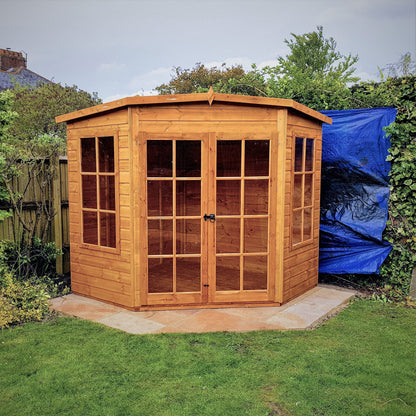 Shire Hampton 7x7 Corner Summerhouse