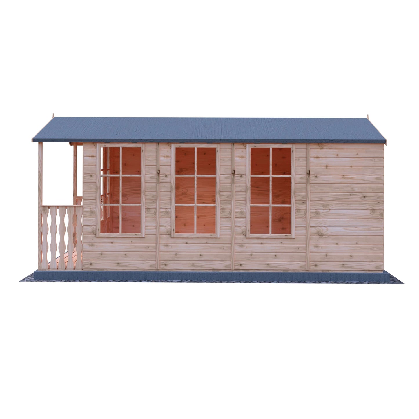 Shire Westminster Summerhouse 13x7 with Veranda