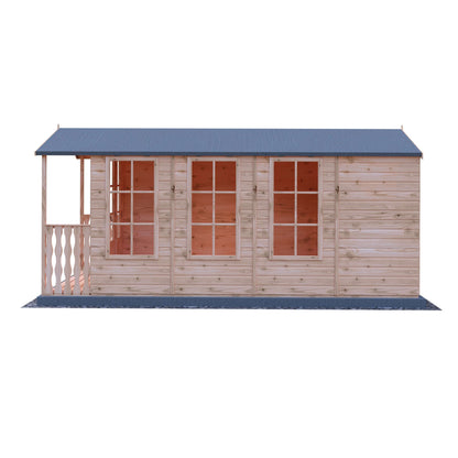 Shire Westminster Summerhouse 13x7 with Veranda