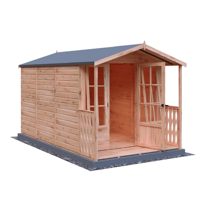 Shire Badminton 7 x 10 Summerhouse with Verandah