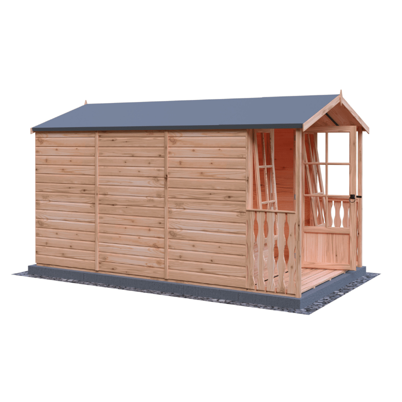 Shire Badminton 7 x 10 Summerhouse with Verandah