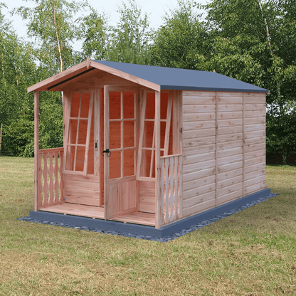 Shire Badminton 7 x 10 Summerhouse with Verandah