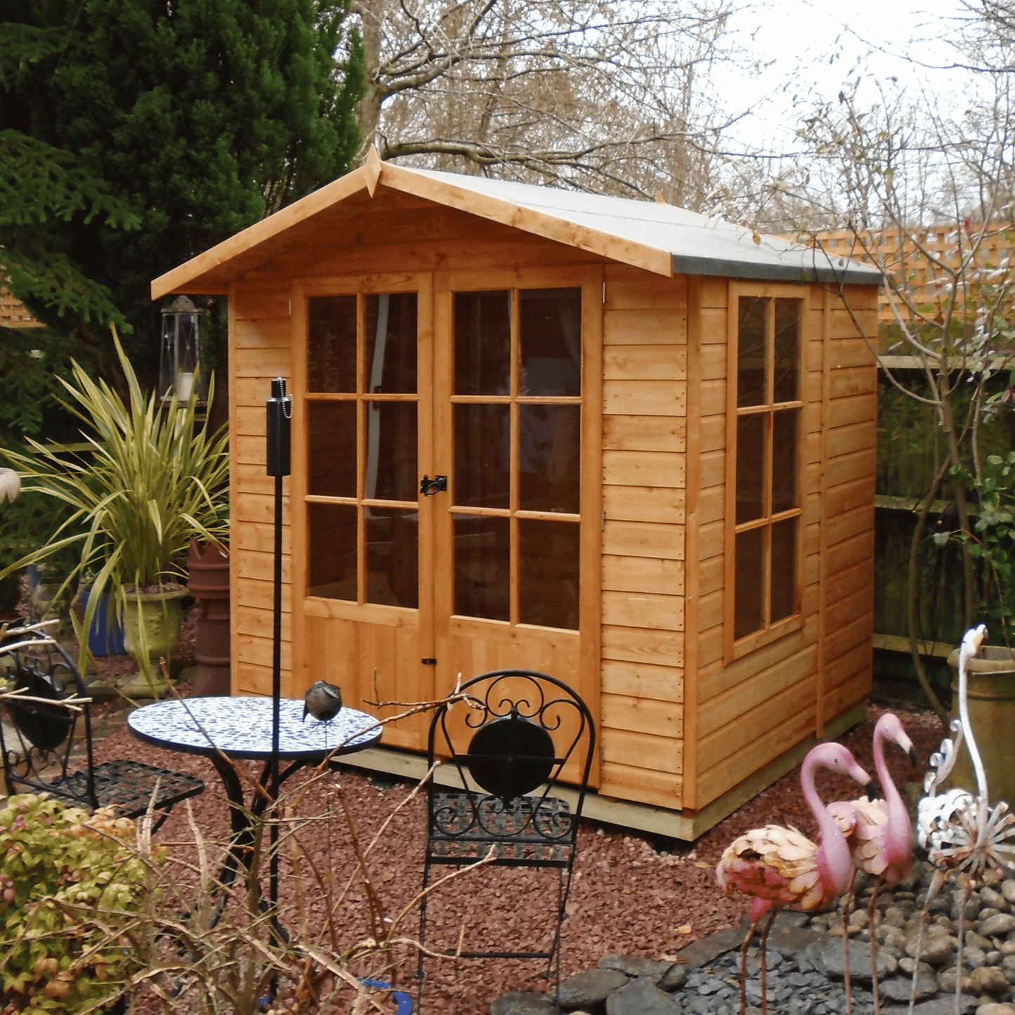 Shire Buckingham 7 x 7 Wooden Summerhouse