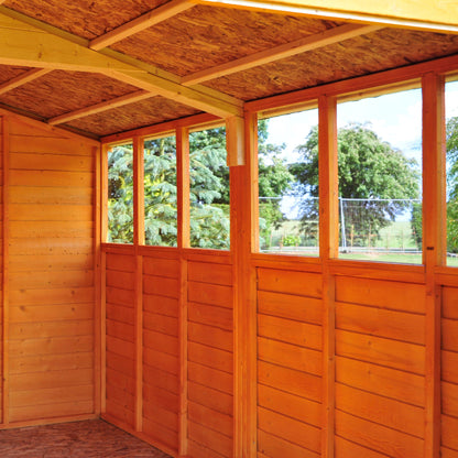 Shire 10x10 Overlap Shed Double Door With Windows